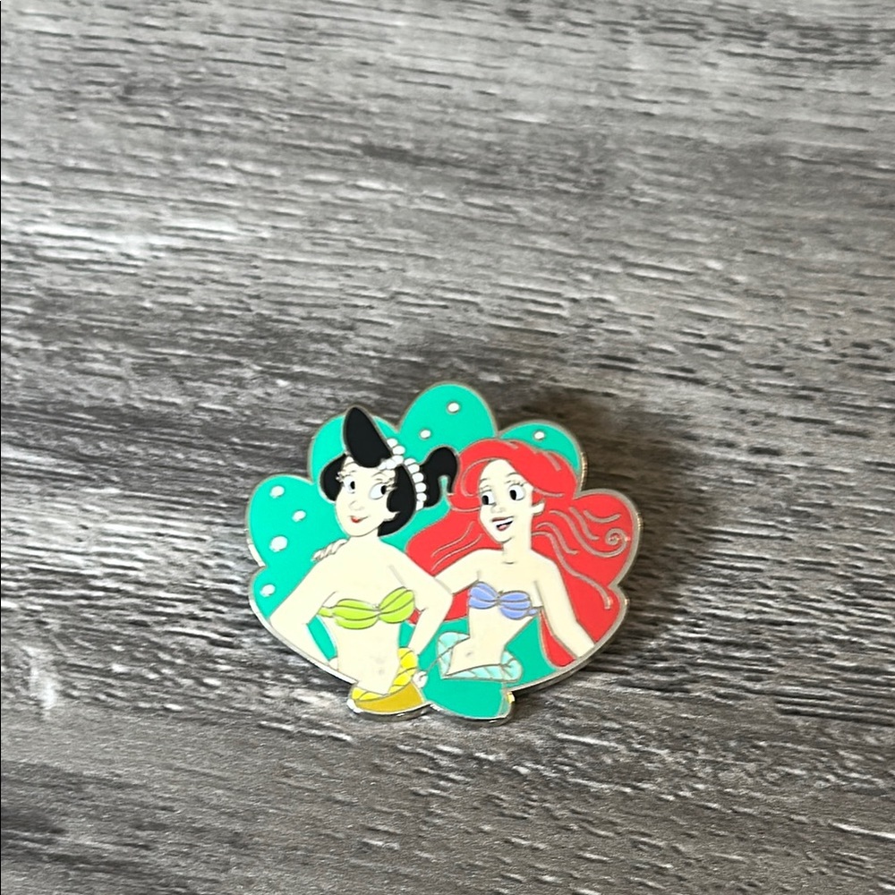 Ariel and her sister Disney pin 2023